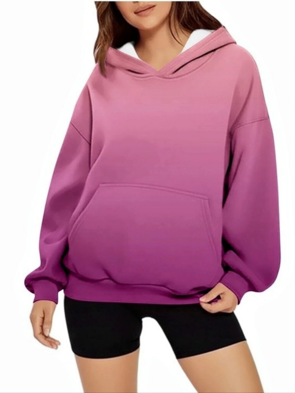 Pink Pullover Hoodie Like New.